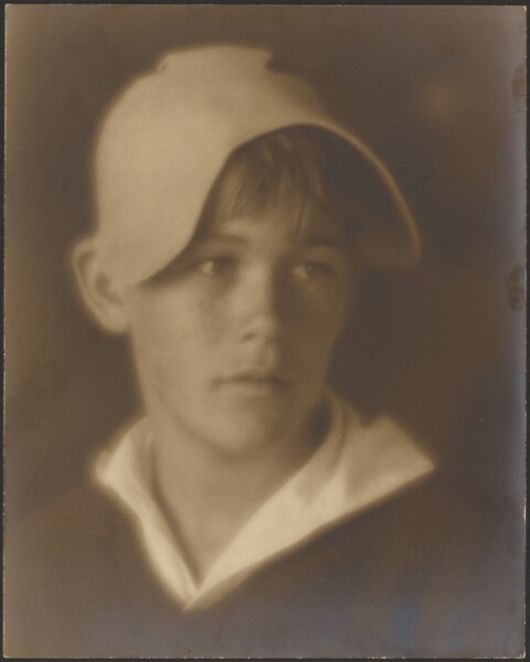 Louis Fleckenstein, [Portrait of a Young Boy in CAp]