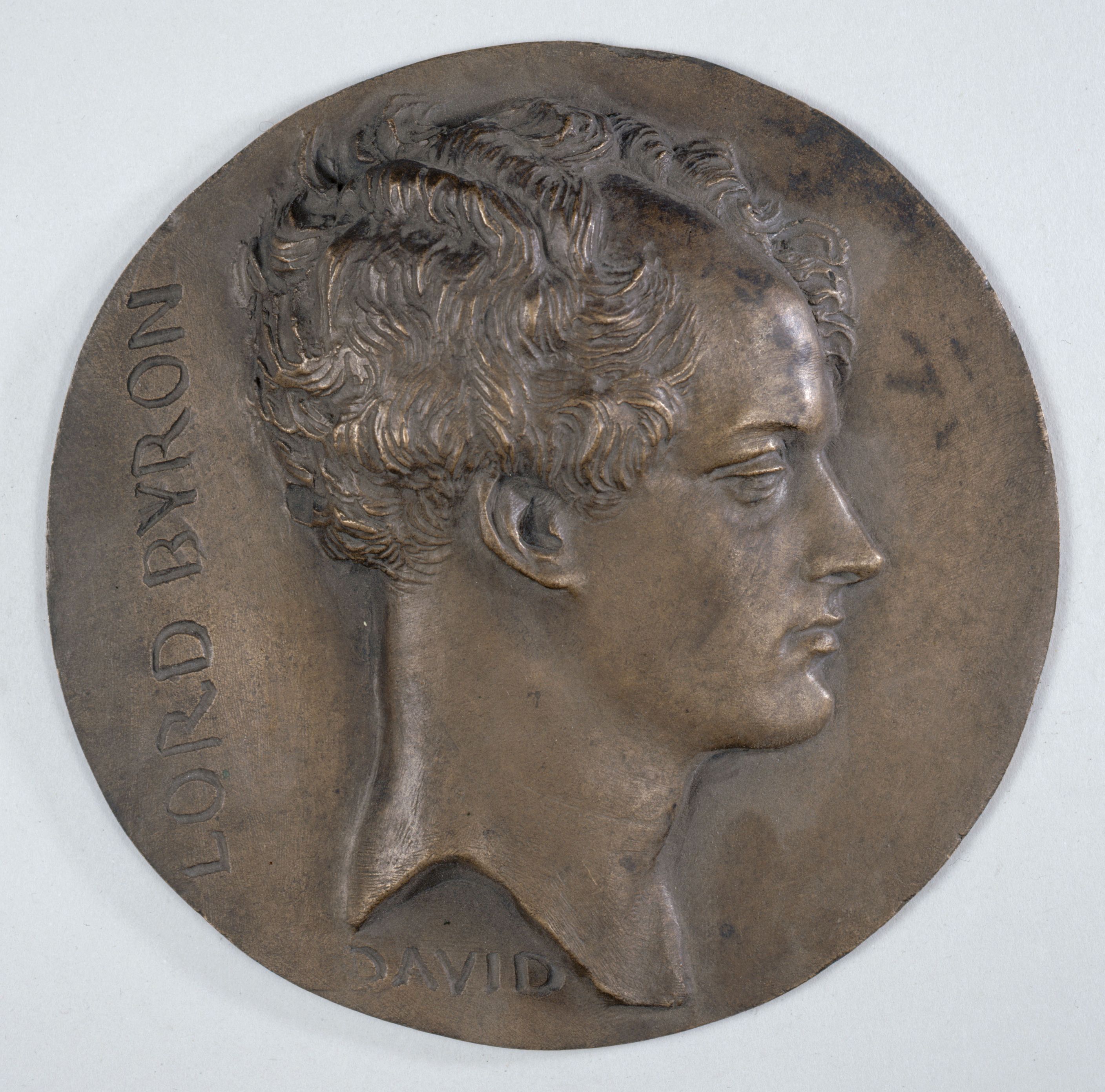 David d'Angers, Portrait de Lord Byron (1788-1824)