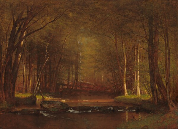 Worthington Whittredge, Trout Brook in the Catskills