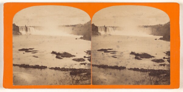 Unknown, [Horseshoe Fall from the ferry, Canada side]