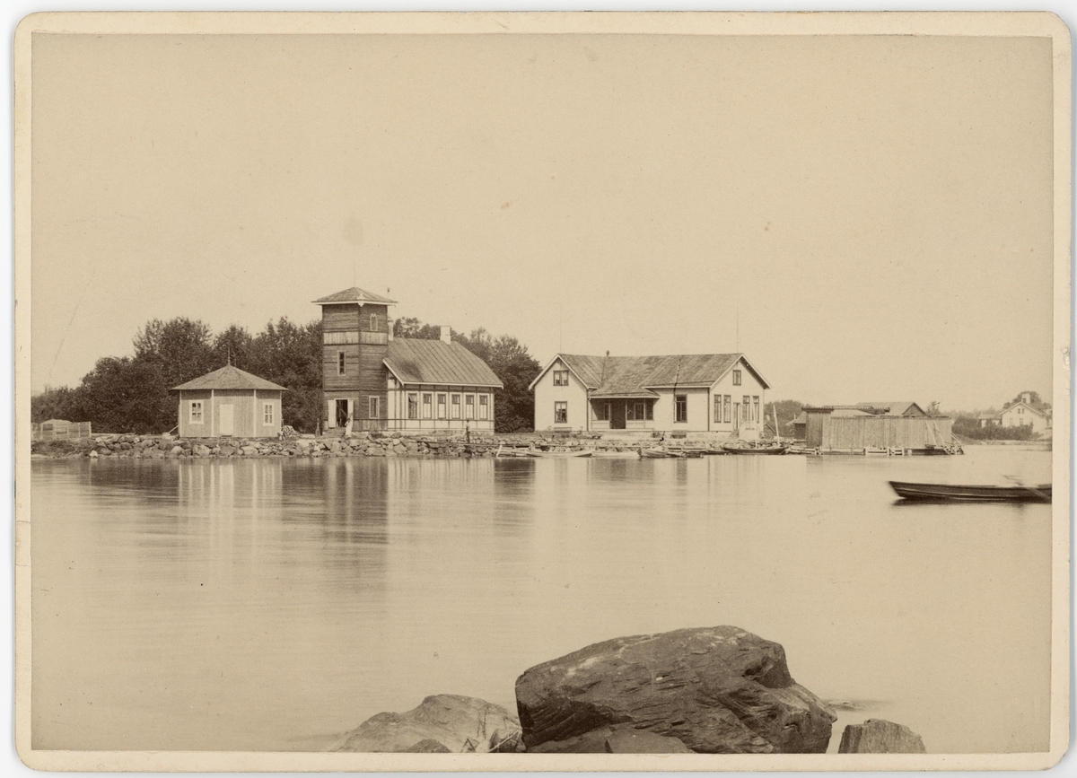 Okänd,, Vy över Östhammar, Uppland