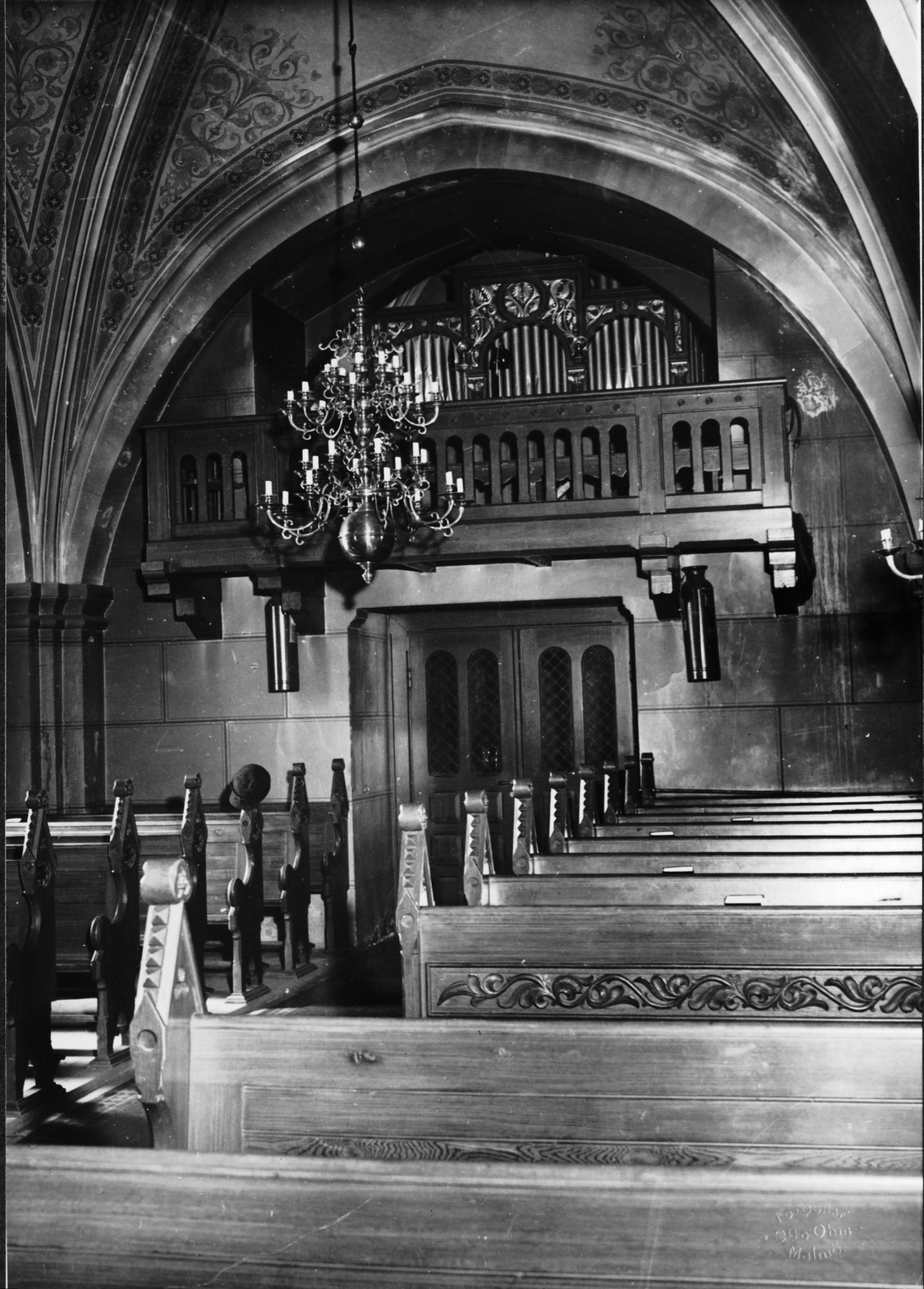 Otto Ohm, Skabersjö kyrka