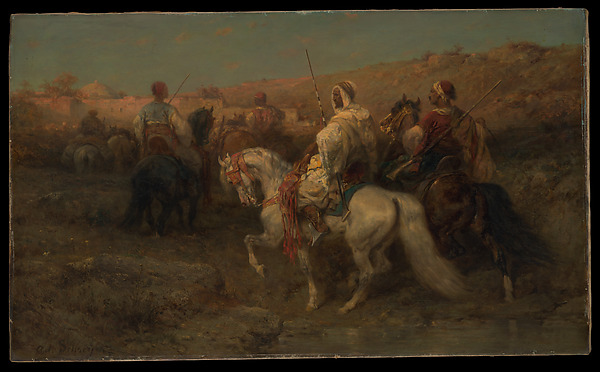 Adolf Schreyer, Arabs on the March