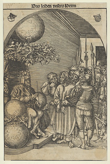 Lucas Cranach the Elder, Christ before Herod, from the Passion