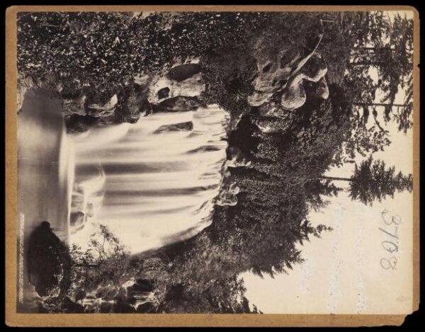 Francis Frith, Cascade in Bois de Boulogne