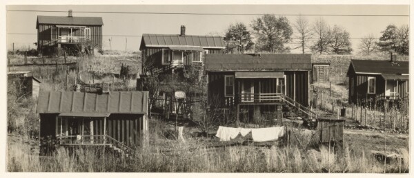 Walker Evans, Miners' Houses, Vicinity Birmingham, Alabama
