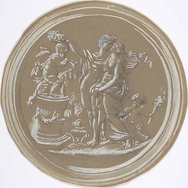 Anonymous, French, 18th century, Design for Tomb Monument