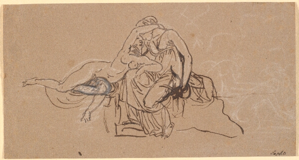 Nicolai Abildgaard, Sappho og Mytilenerinden