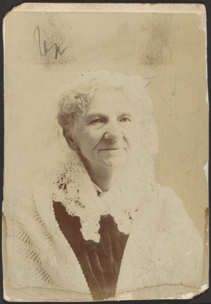 Unknown, [Portrait of elderly woman]