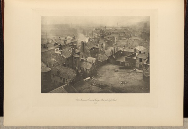 Thomas Annan, Old Houses at corner of George Street and High Street