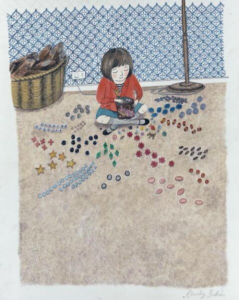 Emily Sutton, Clara sewing