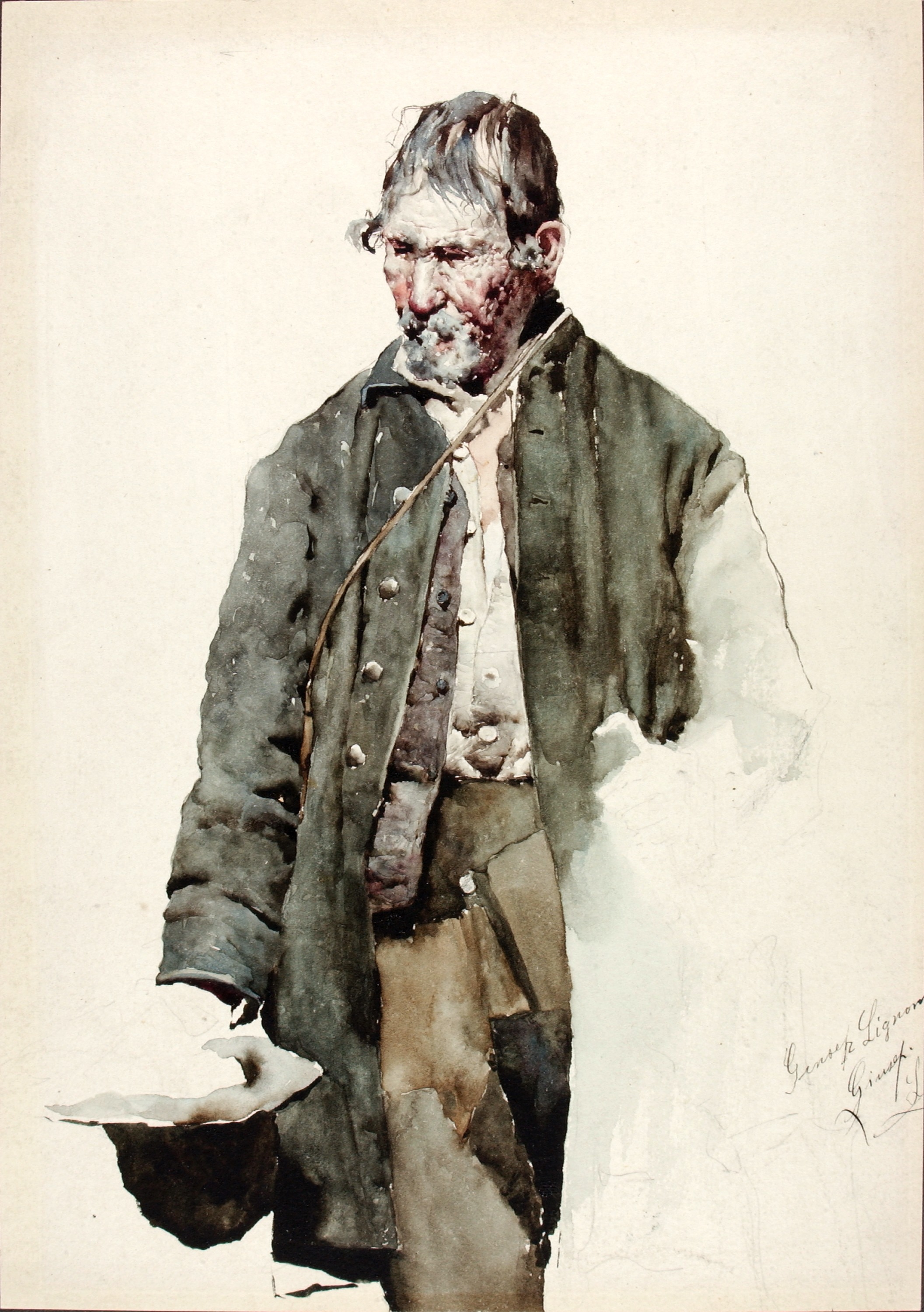 Giuseppe Signorini, Study of an Old Man
