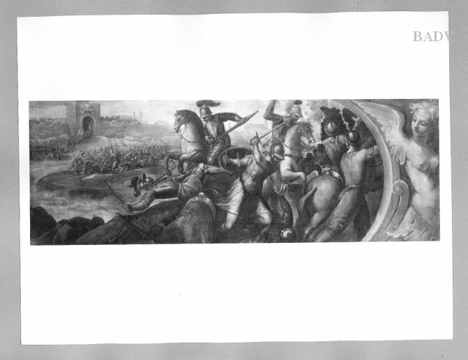 Palma il Giovane, fighting soldiers