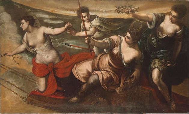 Jacopo Tintoretto, Luna mit den Horen