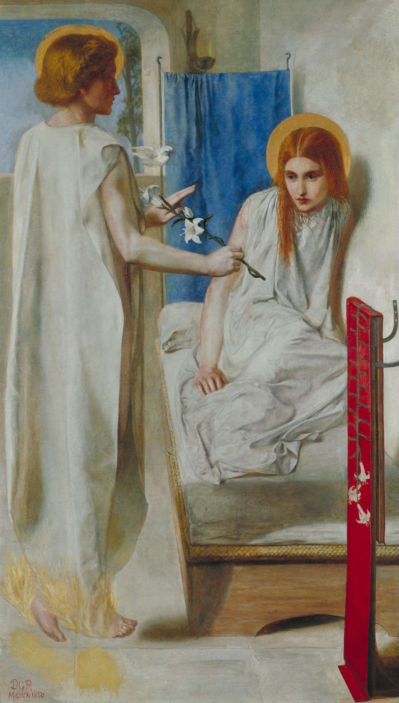 Dante Gabriel Rossetti, Ecce Ancilla Domini