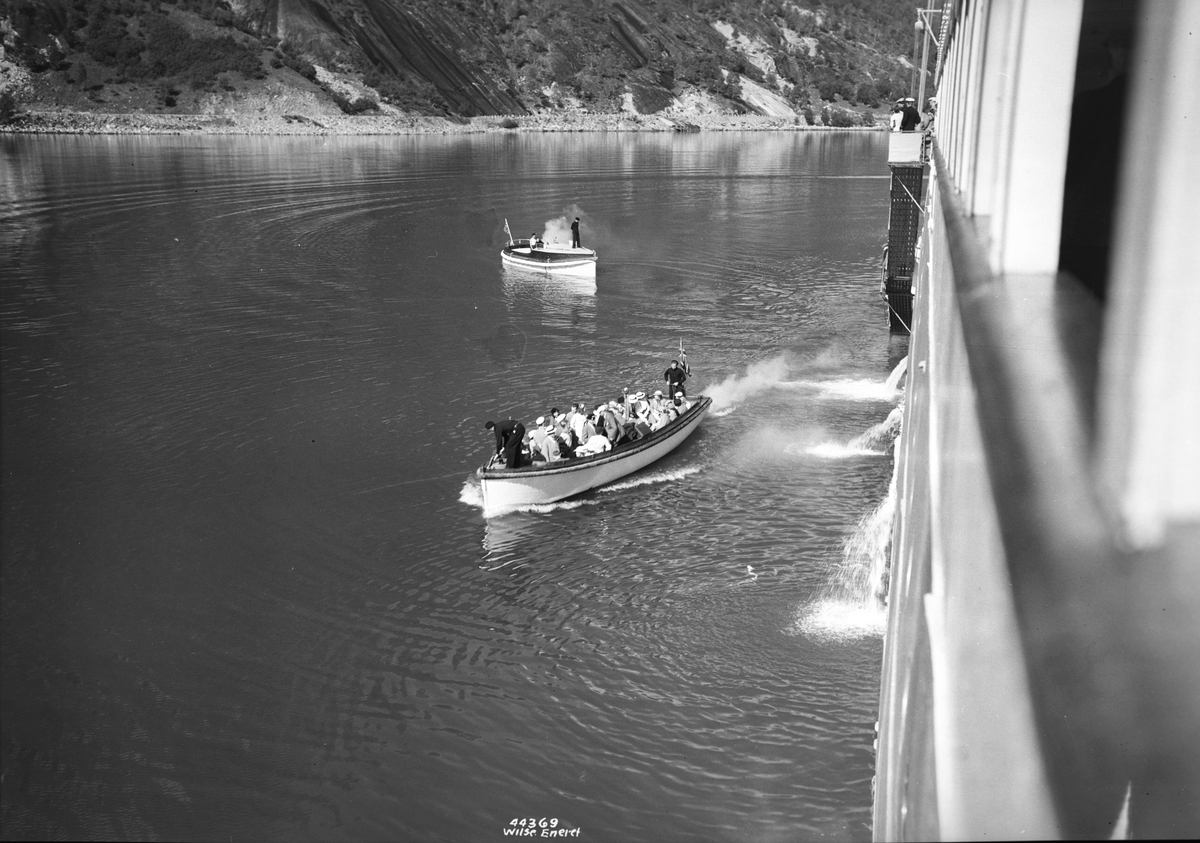 Anders Beer Wilse, Prot: Rotarytur med Stavangerfjord 17-27/7, Landseting