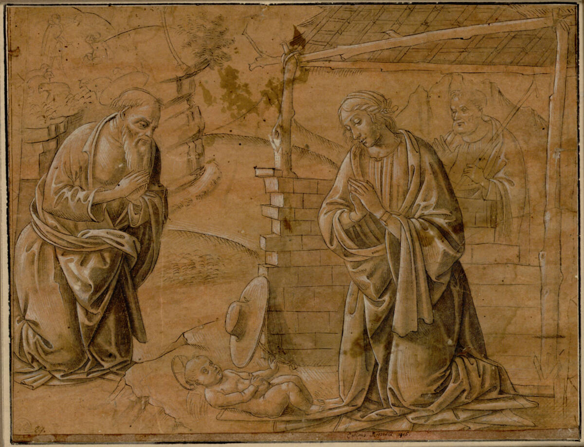 Anonym, Anbetung des Christuskindes