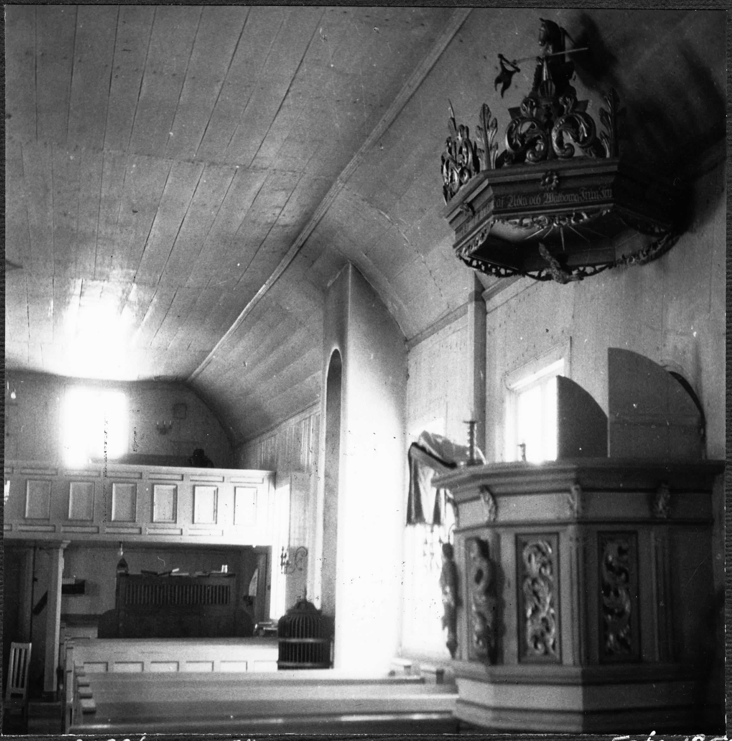 Olle Hellström, Mofalla kyrka