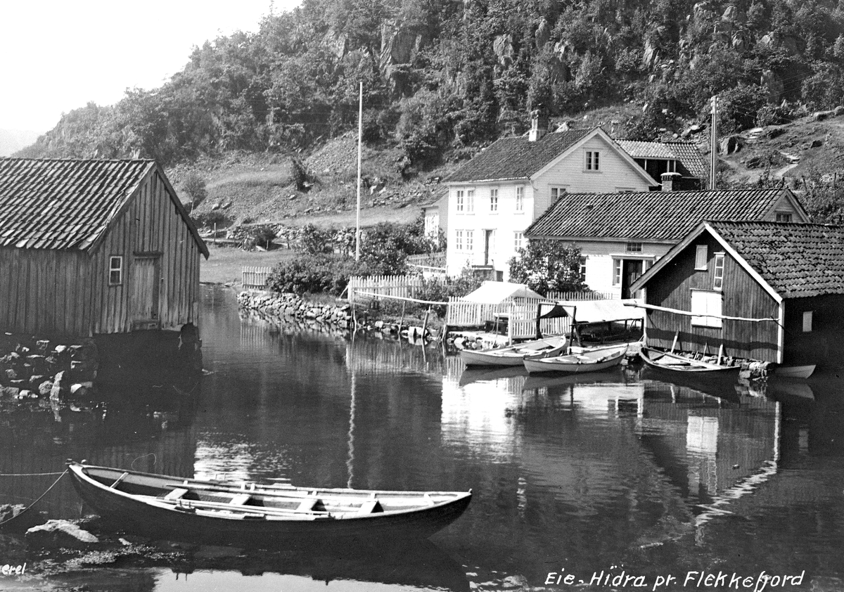 Anders Beer Wilse, "Prot: Hidra Pensionat Neg: Eie Hidra pr Flekkefjord"