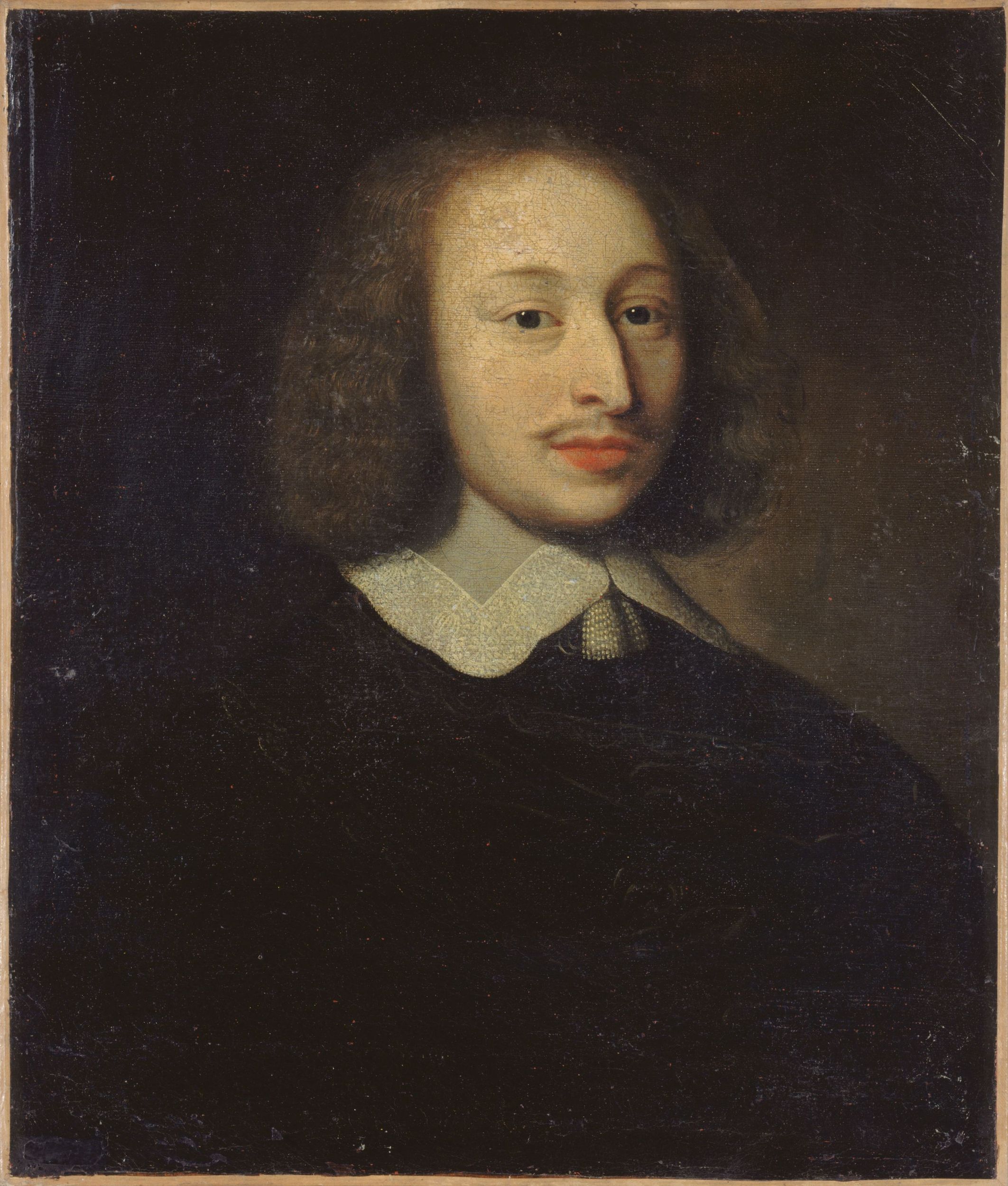 Anonyme, Portrait présumé de Blaise Pascal (1623-1662), savant et écrivain