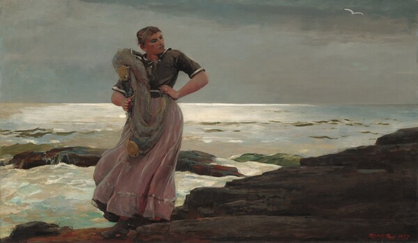 Winslow Homer, A Light on the Sea