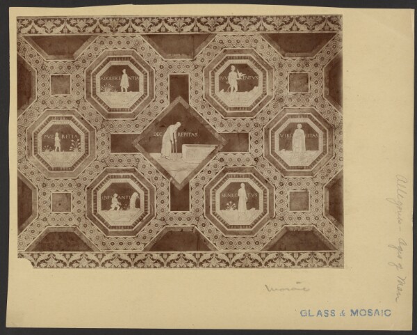 Unknown, [Mosaic depicting the Ages of Man]