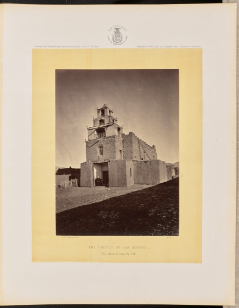 Timothy H. O'Sullivan, The Church of San Miguel, The Oldest in Santa Fé, N.M.