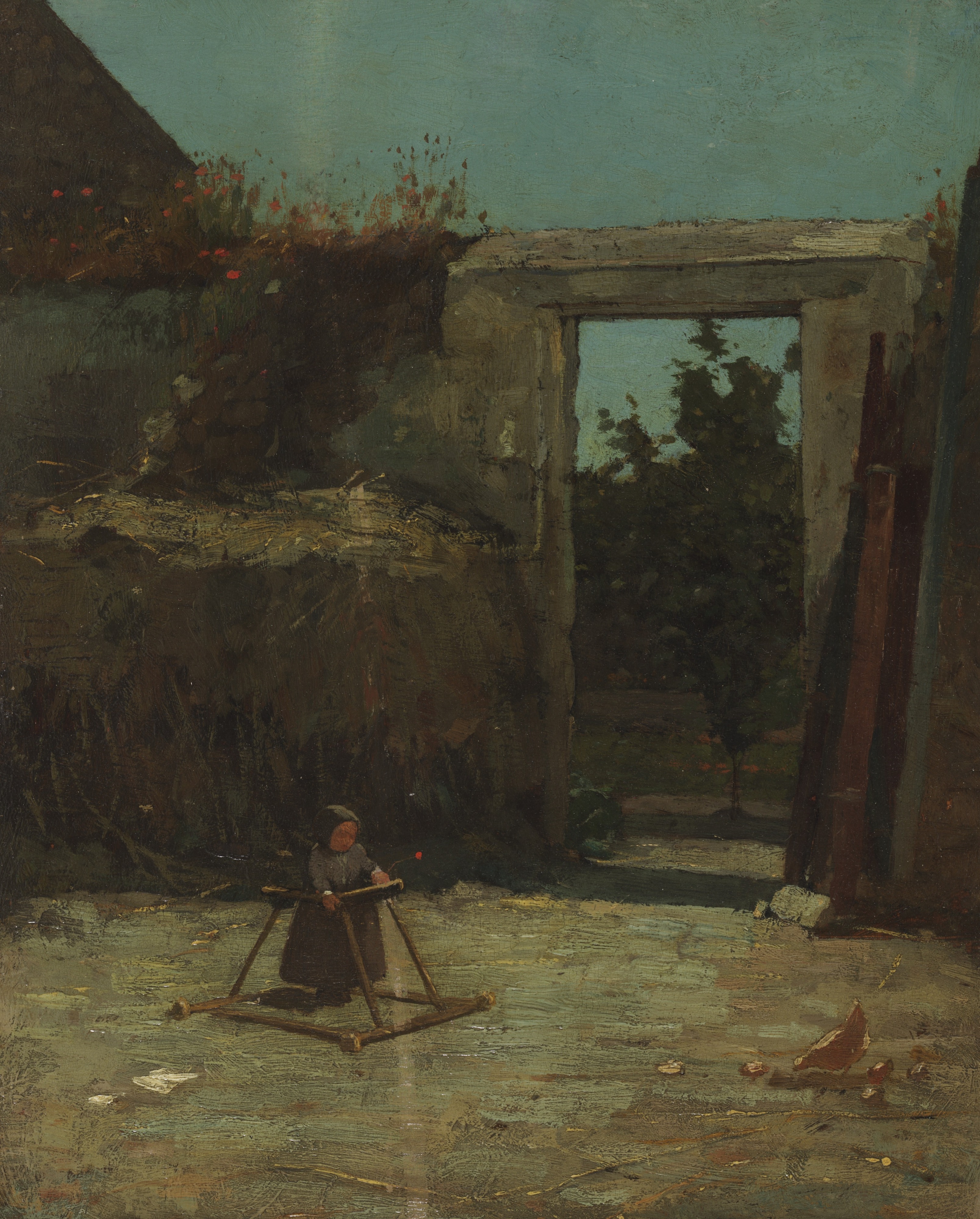 Winslow Homer, French Farmyard