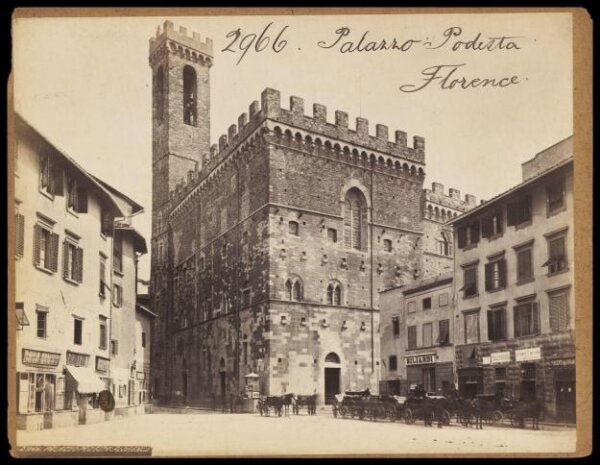 Francis Frith, Palazzo Podesta Florence
