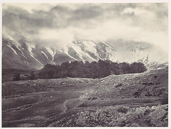 Francis Frith, Distant View of the Cedars of Lebanon