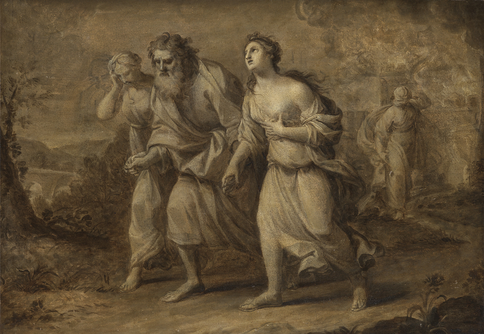 Anton Raphael Mengs, Loth med sine døtre