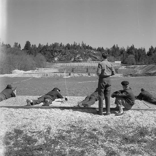 Arne Andersson, Enligt notering: "Korpskytte 125 deltagare 13-5-56".