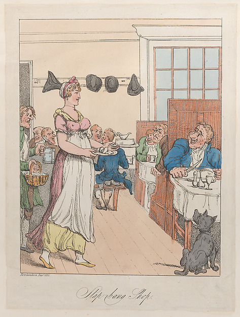 Thomas Rowlandson, Slap-Bang Shop