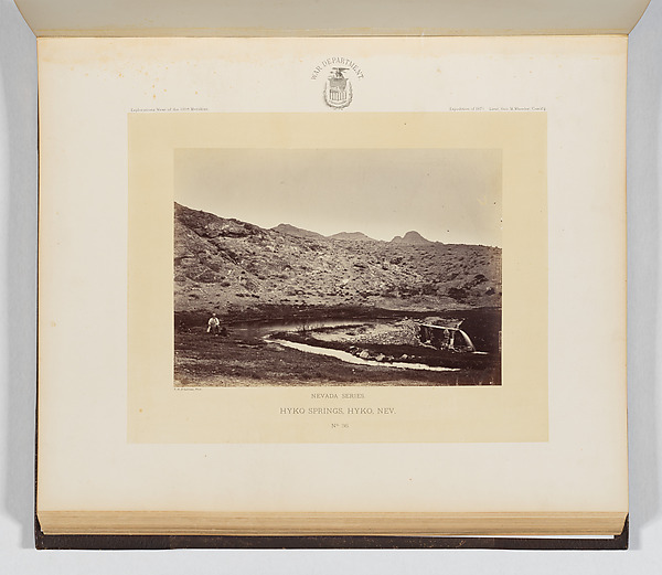 Timothy H. O'Sullivan, Hyko Springs, Hyko, Nevada