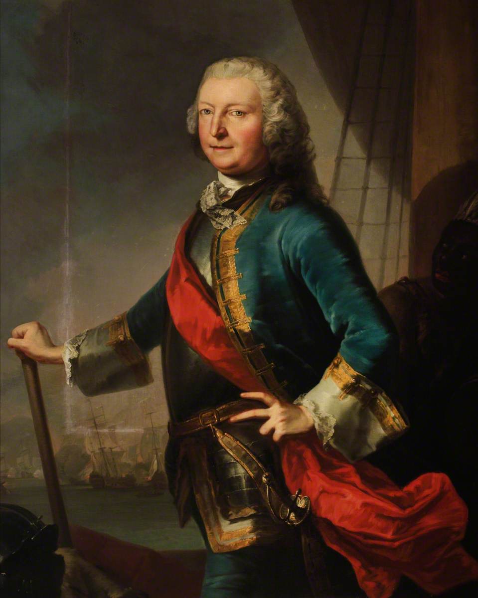 Unknown artist, Lord George Anson, 1697-1762