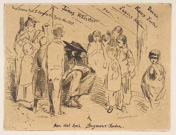 James McNeill Whistler, The Title to the French Set