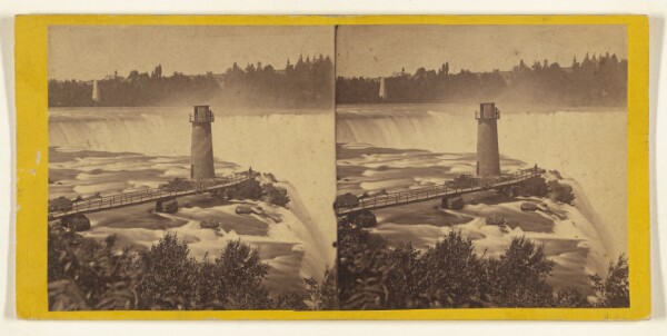 Edward and Henry T. Anthony & Co., Terrapin Tower and Horse Shoe Fall from Goat Island.