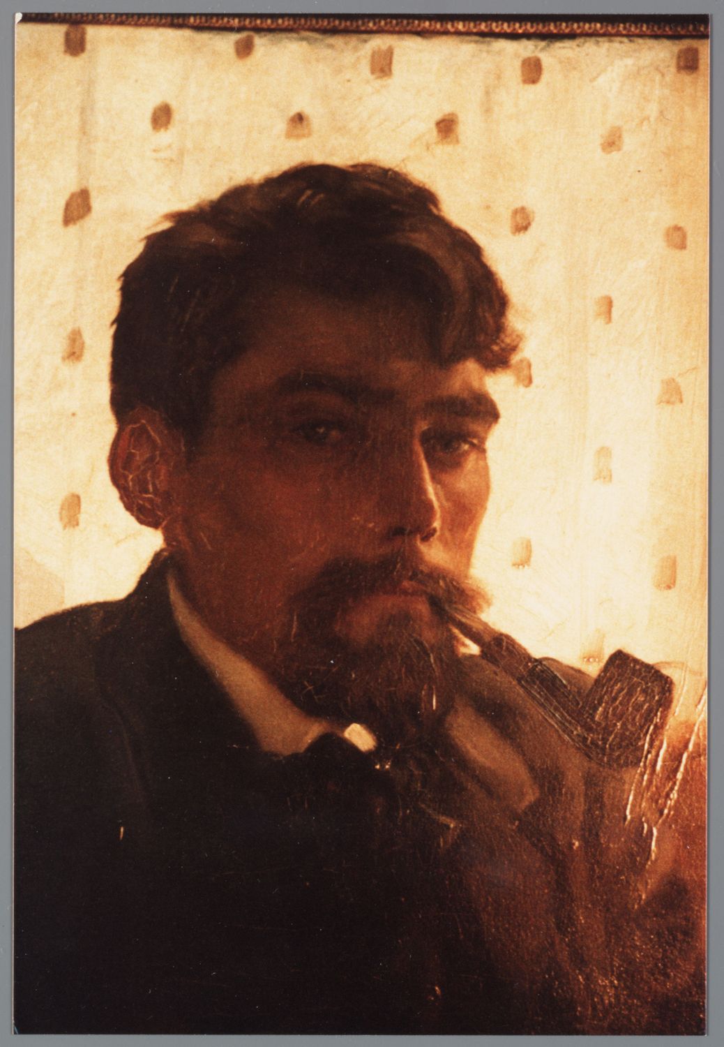 Hahn, Albert,painter., Zelfportret Hahn