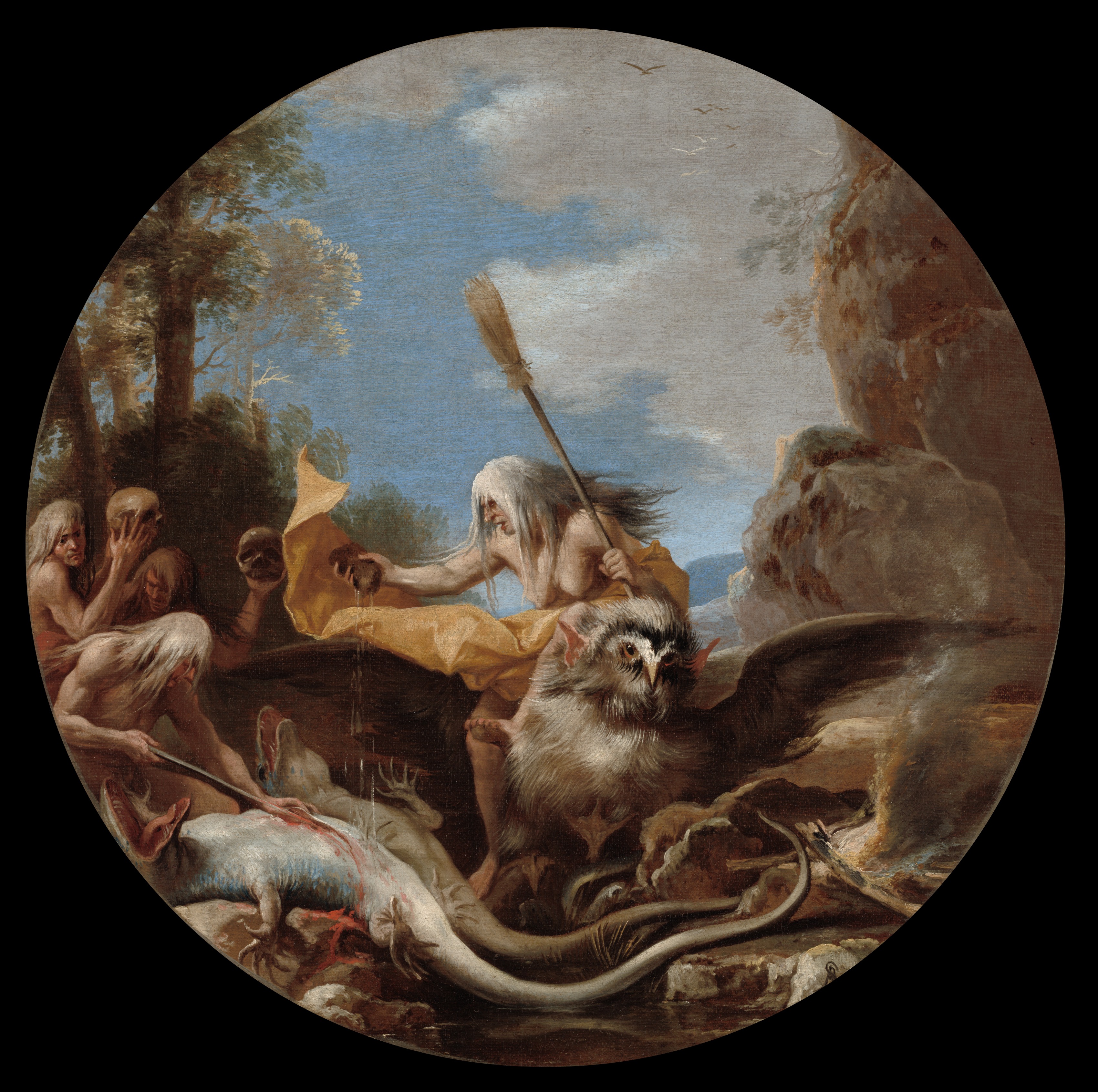 Salvator Rosa, Scenes of Witchcraft: Day