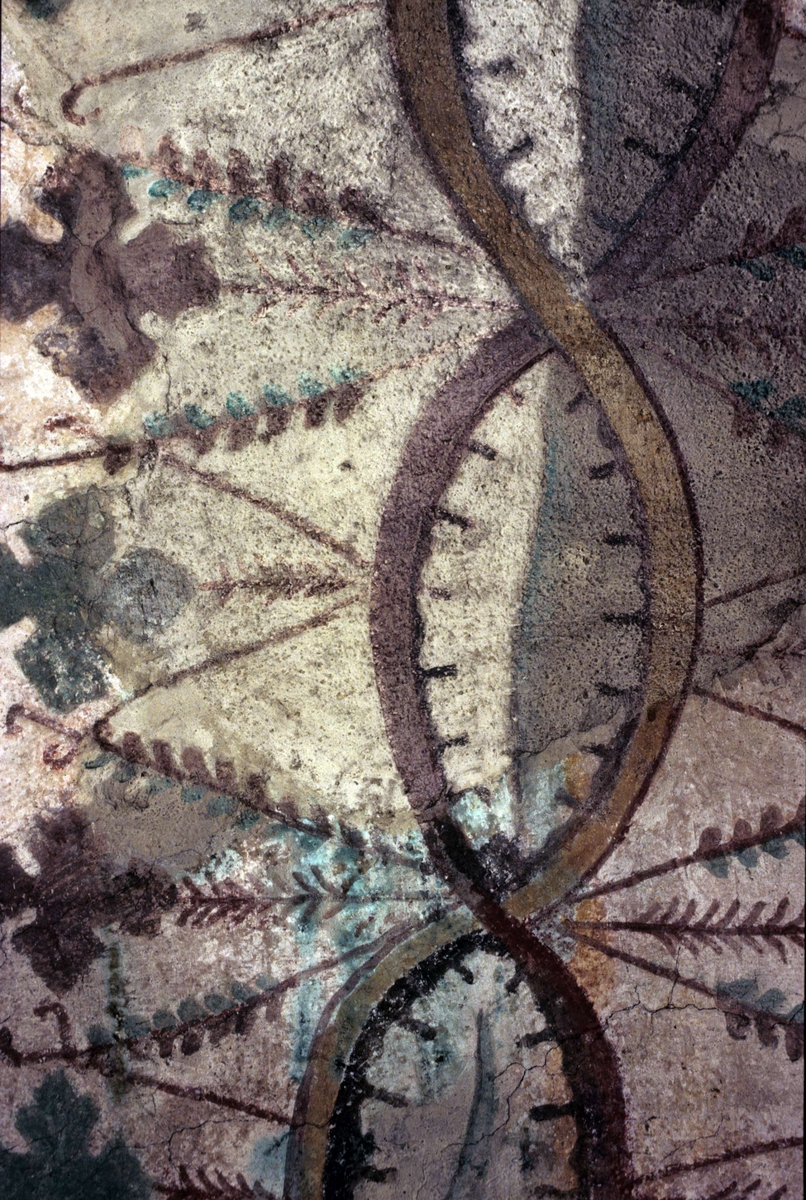 Rune Hammarling, Lime painting in Viksta Church, Viksta parish, Uppland 1986