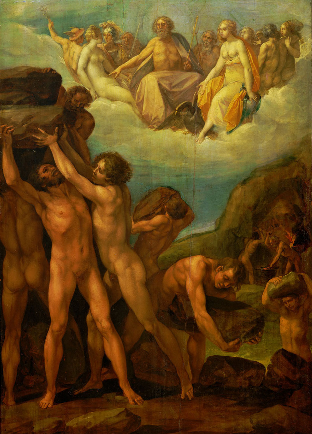 Giuseppe Cesari, Sturm der Giganten gegen den Olymp