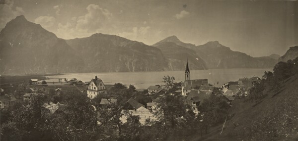 Adolphe Braun, View of Flüelen, Switzerland