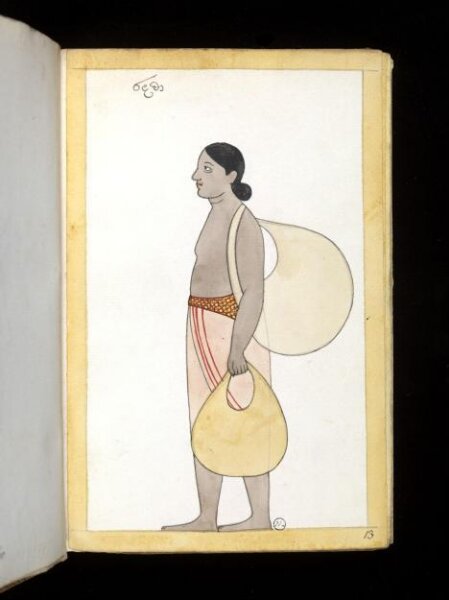 Unknown, One of sixty-three drawings from an Album depicting Sinhalese occupations and castes.