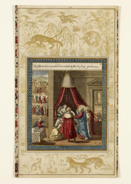 Unknown, La fille de laire resuscitee et la malade de fluxe de sang guerie