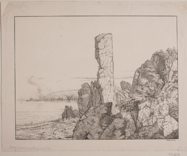 Vilhelm Kyhn, Klippekyst på Bornholm