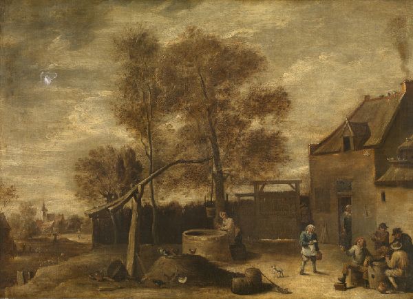 David Teniers II, In the Farmyard