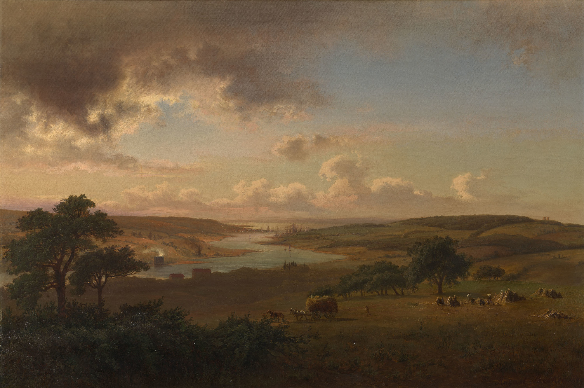 August Becker, A View of Cowes
