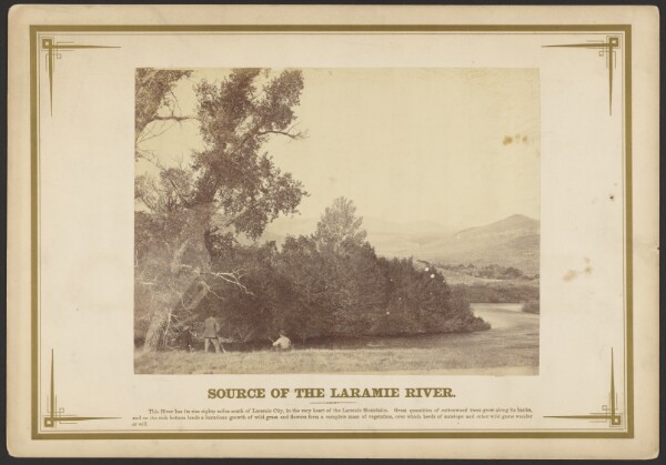 A. J. Russell, Source of the Laramie River. [Wyoming].