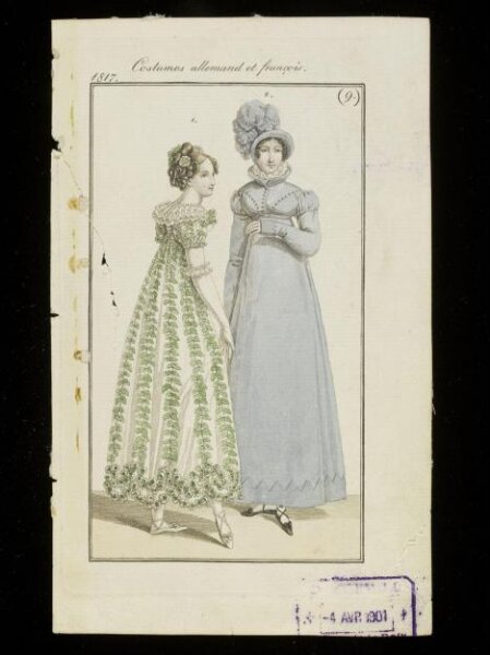 Unknown, Costumes Allemands et Francois
