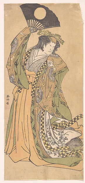Katsukawa Shunkō, Unidentified Actor in a Female Role